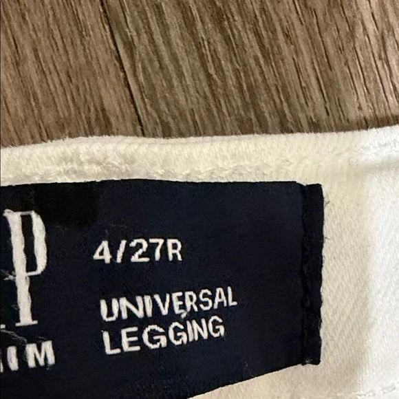 GAP Women's White Leggings - Picture 6 of 6